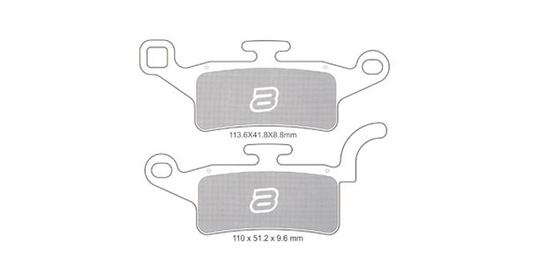 Pastilla de freno del bws 125 (2008-2014)