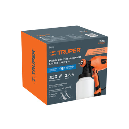 PIPI-33E Pistola para pintar eléctrica, 330 W