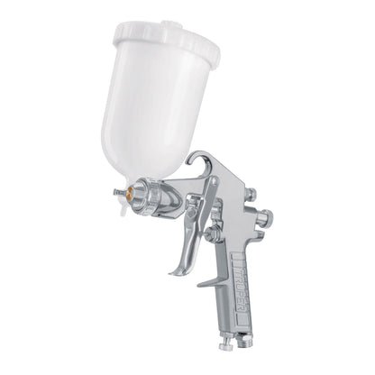 PIPI-401 Pistola para pintar de gravedad LVMP, vaso plástico, boq 1.4 mm