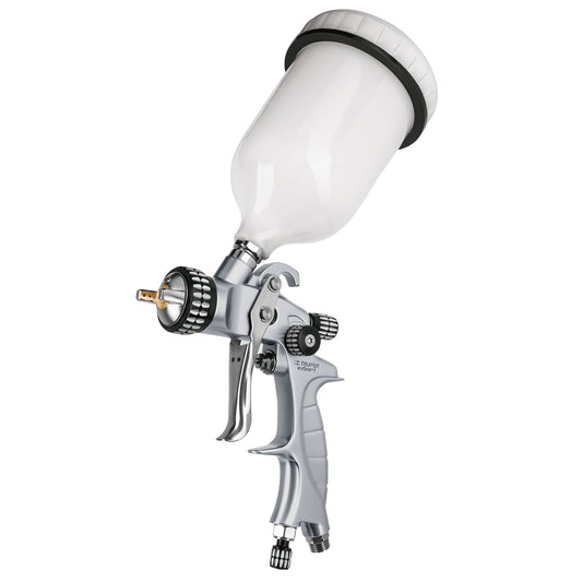 PIPI-420X Pistola para pintar de gravedad LVMP, vaso plástico, 1.4 mm, Expert