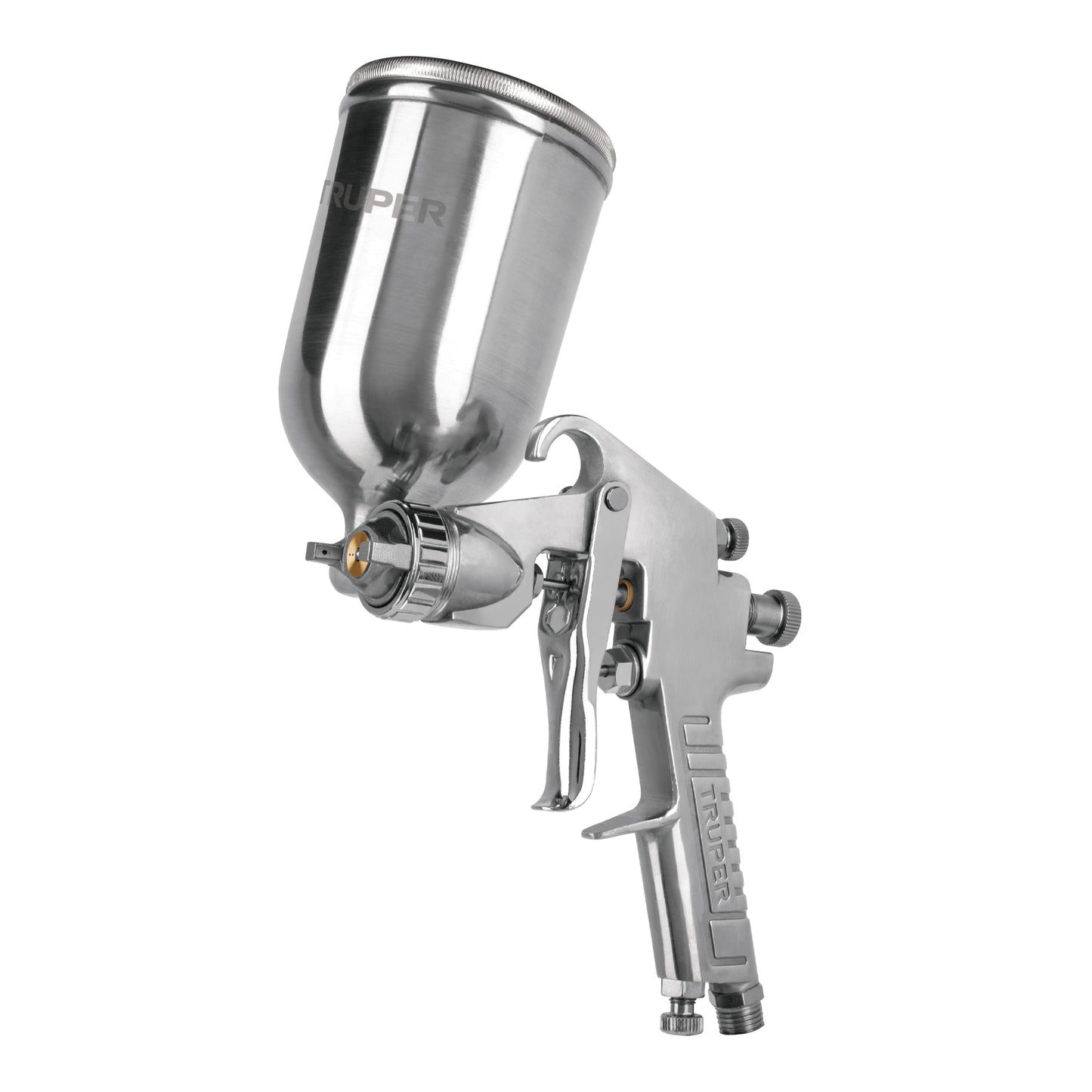 PIPI-422 Pistola para pintar de gravedad LVMP, vaso aluminio, boquilla 2.0 mm