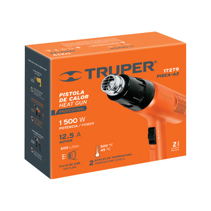 PISCA-A2 Pistola de calor profesional 1500 W