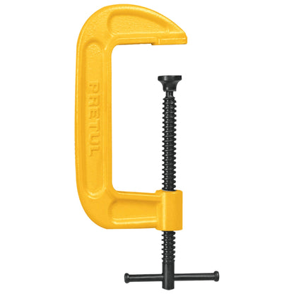 PNT-6P Prensa en "C" de hierro nodular para carpintería, 6", Pretul