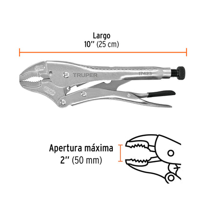 PPT-10C Hombresolo curvo 10"