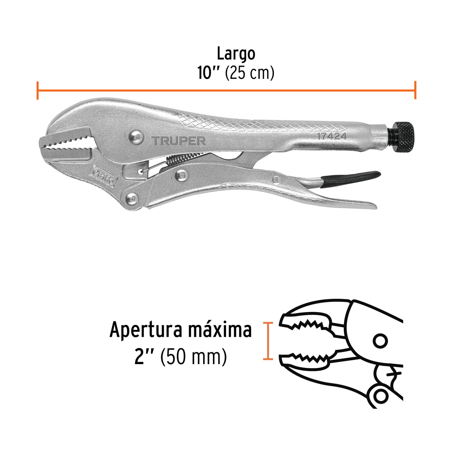 PPT-10R Hombresolo recto 10"