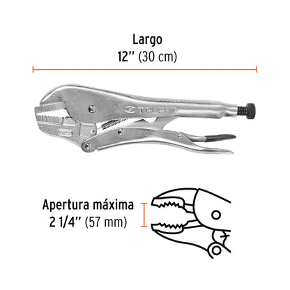 PPT-12R Hombresolo recto 12"