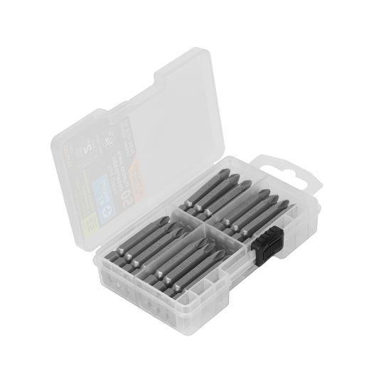 PUDE-1202-50 Puntas Phillips #2, 2', estuche con 50 piezas, Expert