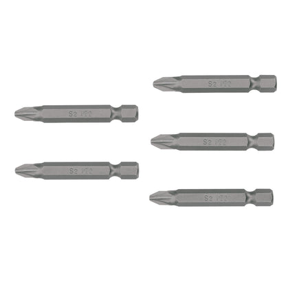 PUDE-2202 Puntas Pozidriv #2, 2', estuche con 5 piezas, Expert