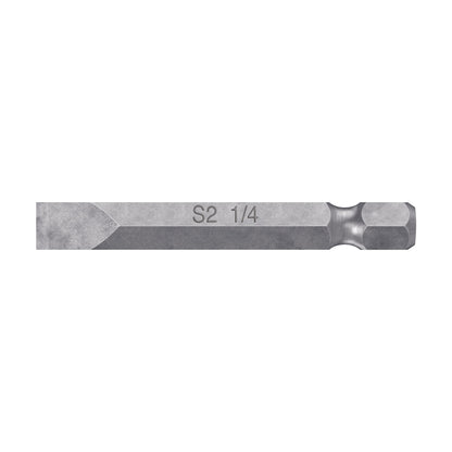 PUDE-3225 Puntas planas 1/4', 2', estuche con 5 piezas, Expert