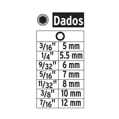 PUNCA-14X Juego de dados magnéticos para taladro,14 pzas,Truper Expert