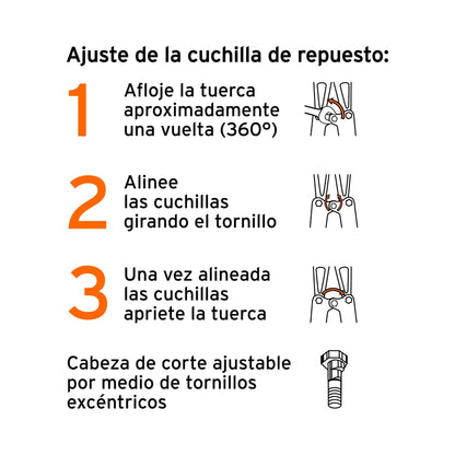 REP-CP-12X Repuesto de cuchillas para CP-12x