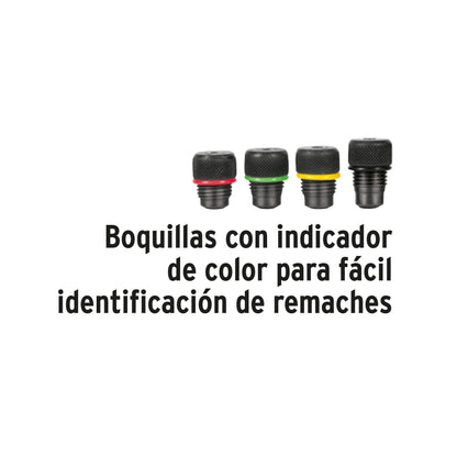 REX-8 Remachadora profesional 8', Truper Expert
