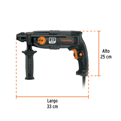 ROEL-20N Rotomartillo SDS plus 2.0 joules