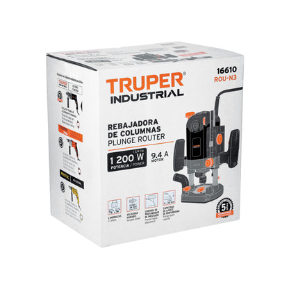 ROU-N3 Ruteadoras industrial 1-3/4 hp