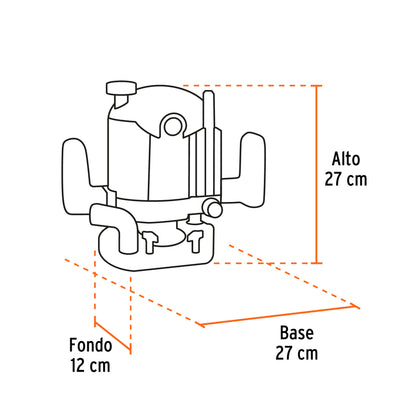 ROU-N3 Ruteadoras industrial 1-3/4 hp