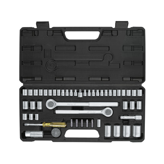 SET-51 Set de herramientas cuadrante de 1/4", 3/8" y 1/2" para mecánica, 51 piezas, Pretul