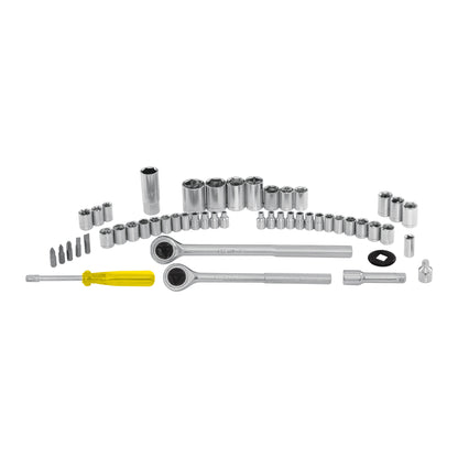SET-51 Set de herramientas cuadrante de 1/4", 3/8" y 1/2" para mecánica, 51 piezas, Pretul