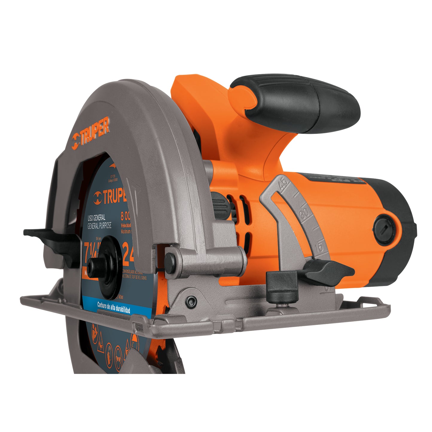 SICI-7-1/4A3 Sierra circular, 7-1/4", profesional, 1500 W