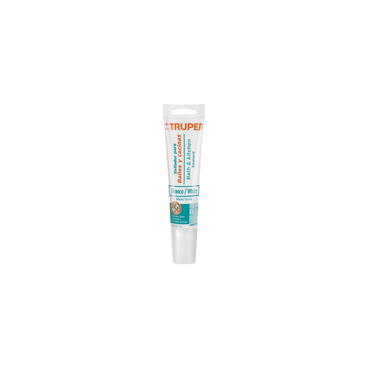 SIL-85BCB Sellador blanco para baño y cocina, 85 gr