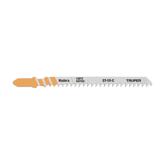 ST-111-C Segueta caladora, cortes rectos en madera, zanco t, 8 dpp