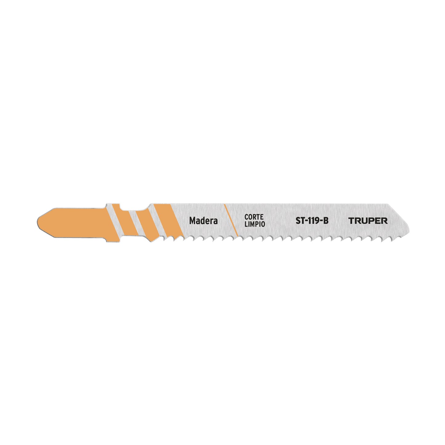ST-119-B Segueta caladora, cortes rectos en triplay, zanco t, 12 dpp