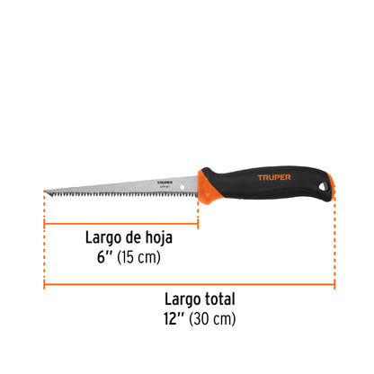 STP-6X Serrucho para plafón y muros de yeso, 6"
