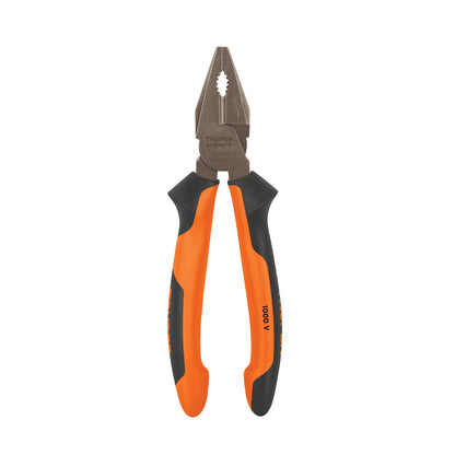 T201-8X Alicate de electricista 8",mango comfort grip