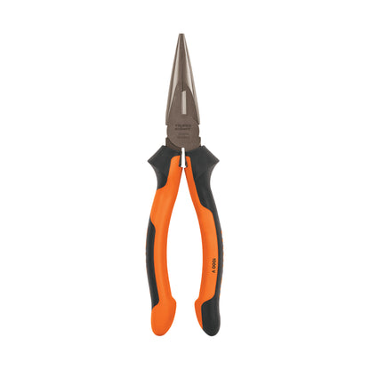 T203-8X Alicate de punta larga 8", mango comfort grip