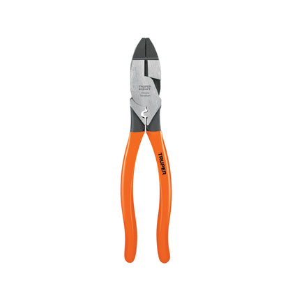 T210-9X Alicate para electricista 9' con ponchadora de terminales, Expert