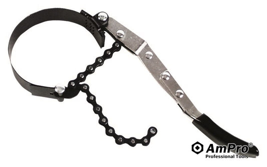T70417 Llave para filtros de cadena y banda ajustable con mango, max. 4-1/2"