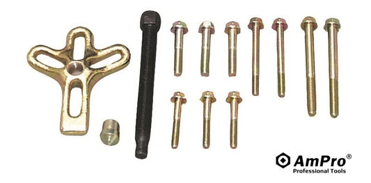 T73876 Extractor damper, volantes, rodamientos y engranajes 13 piezas