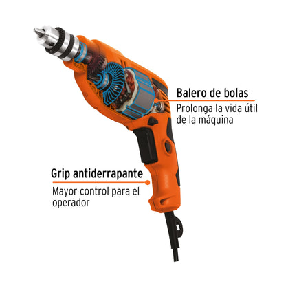 TAL-3/8A2 Taladro, 3/8' profesional, 380 W