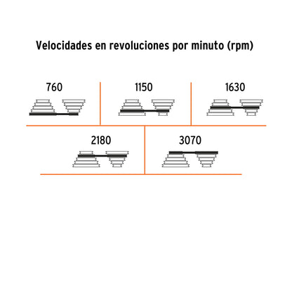 TAPI-8 Taladro de banco 1/2 x 8'