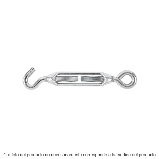 TEN-3/16A Tensor zinc, 3/16', gancho-argolla