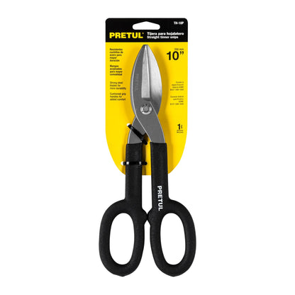 TH-10P Tijera para hojalatero 10" Pretul