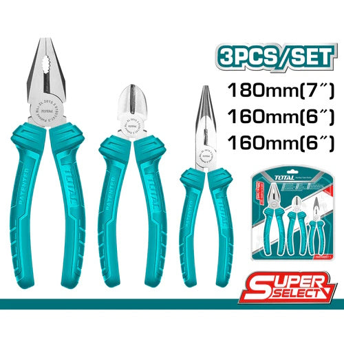 THT1K0311 Set 3 Alicates Total Super Select
