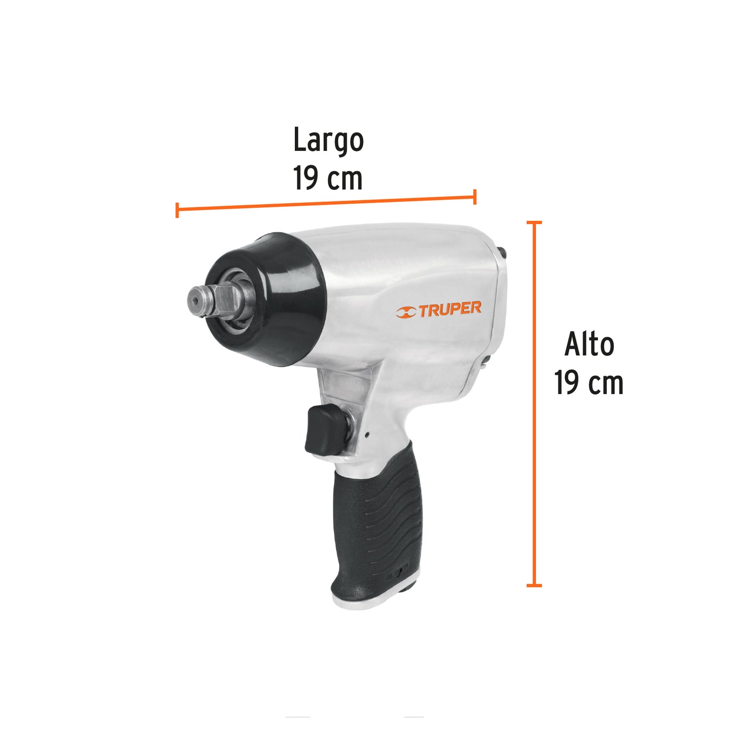 TPN-731EK Pistola de impacto neumática, 1/2" kit