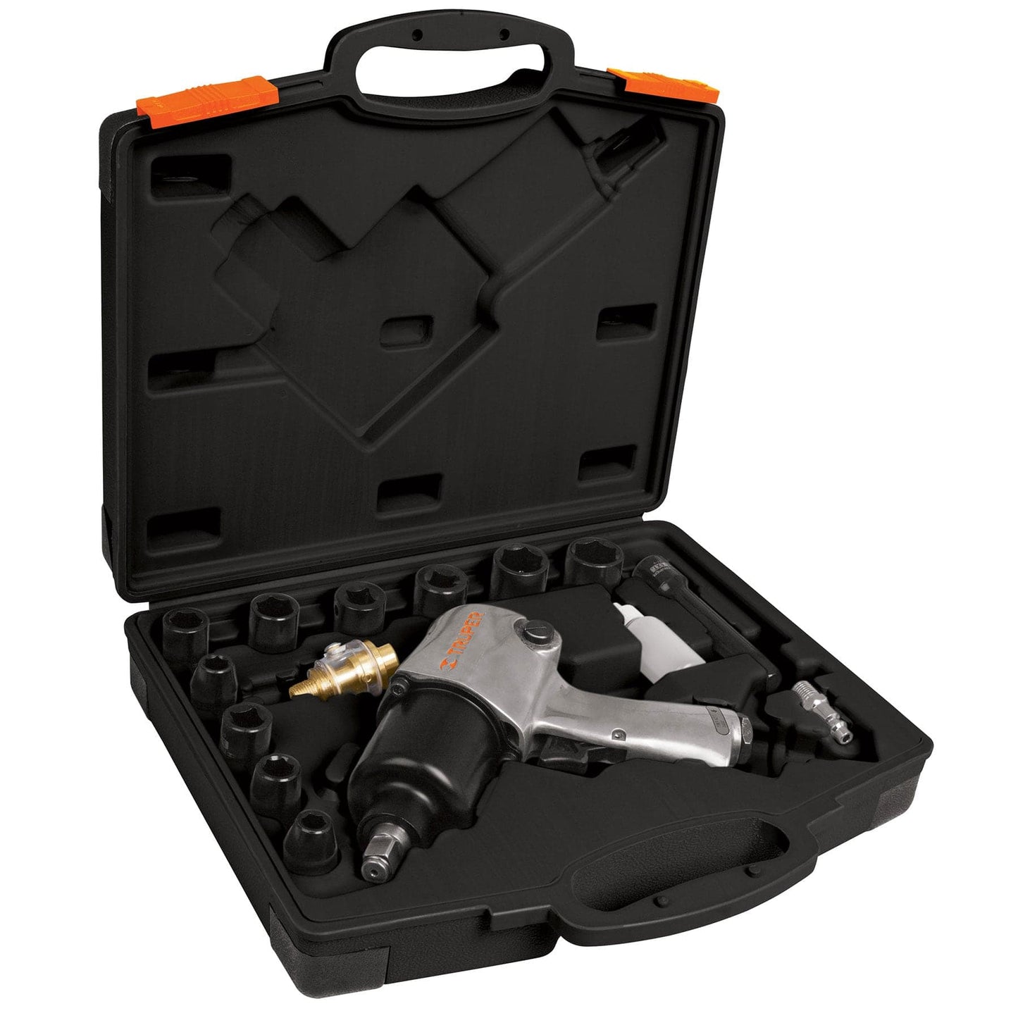 TPN-734H-2K Pistola de impacto neumática, industrial, 1/2" kit