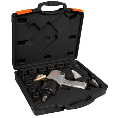 TPN-734H-2K Pistola de impacto neumática, industrial, 1/2" kit