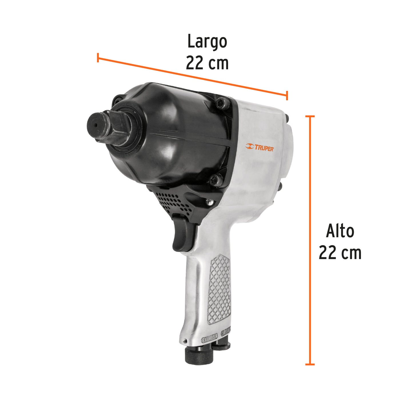 TPN-776X-2 Pistola impacto neumática industrial 3/4"