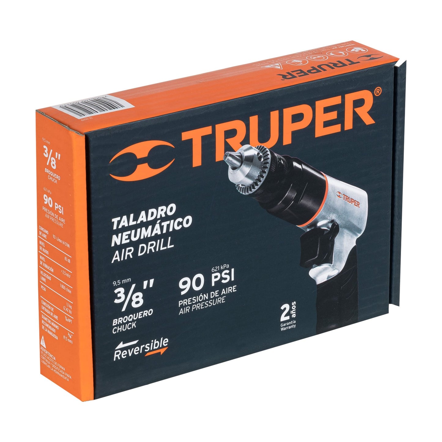 TPN-788RX Taladro neumático reversible, 3/8"