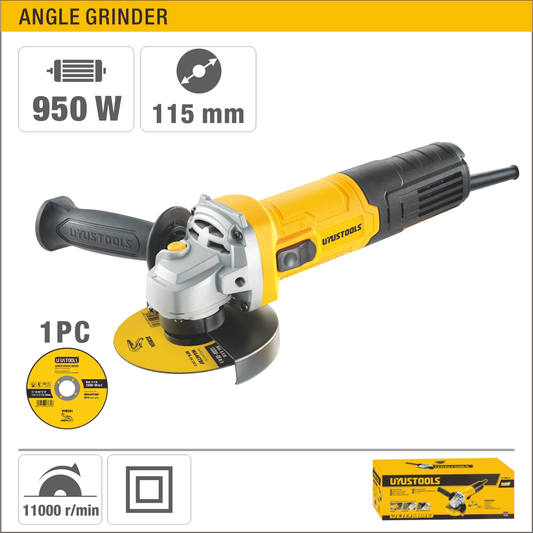 UY-AMA03-115-PA-1 Pulidora angular 4-1/2" (115 mm) 950W