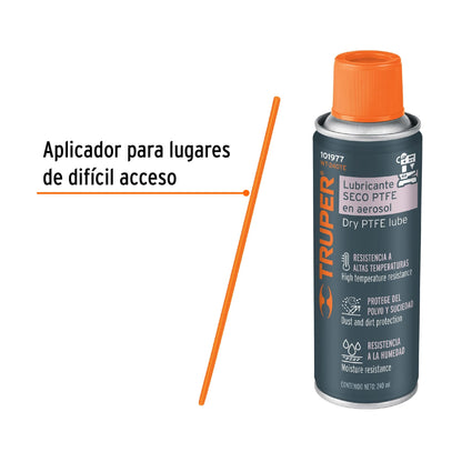 WT-240TE Lubricante seco PTFE en aerosol 240 ml