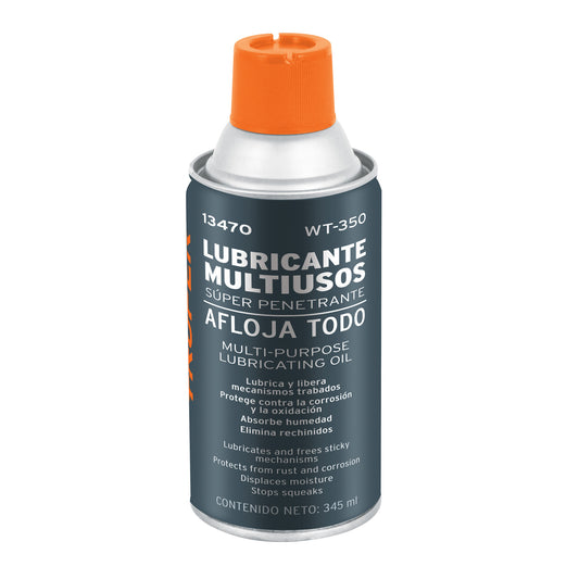 WT-350 Lubricante aflojatodo en aerosol, 345 ml