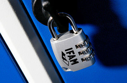 000680 Candado de clave de 3 diales C25S Serie CS