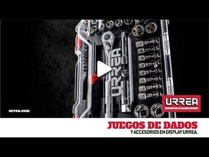 5201CD Juego de copas y accesorios cuadrante 3/8" mixto 47 piezas